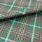 SINGER Christmas Holiday Green Plaid Cotton Fabric